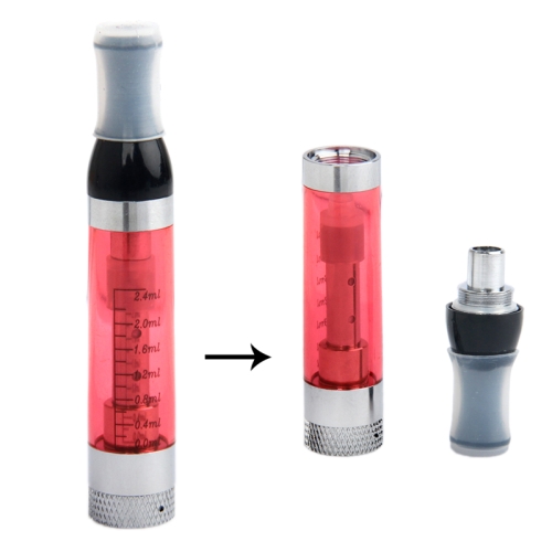 CE6S 2.4ML Cordless E-Cigarette Atomizer (Red)